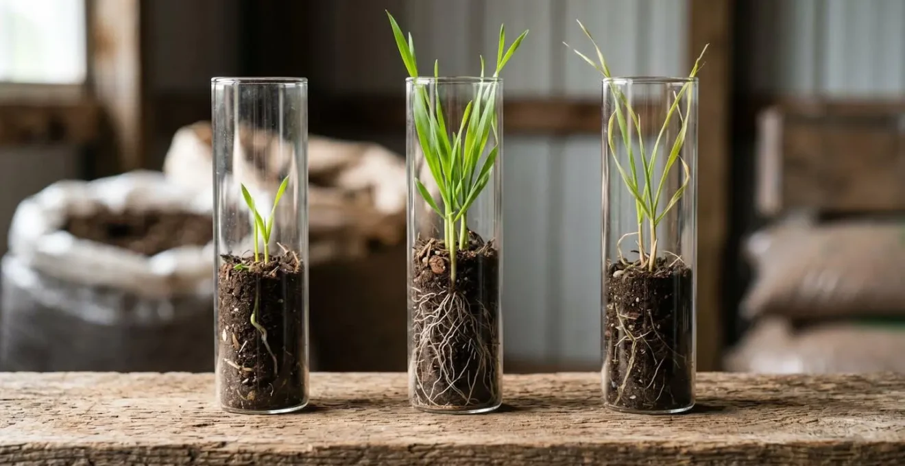 Visual representation of split drilling strategy showing temporal risk distribution across spring planting windows